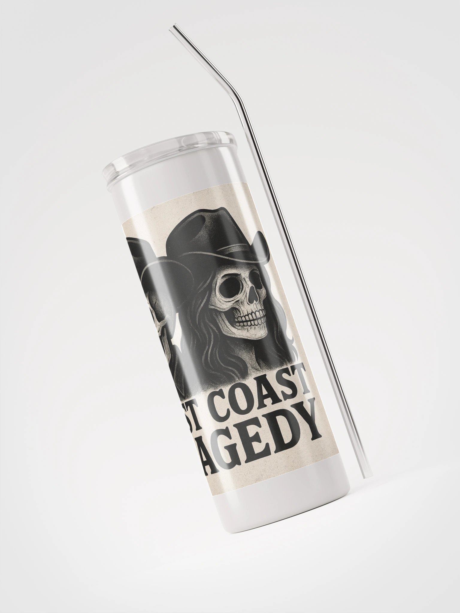 West Coast Tragedy Skeleton Cowboy Tumbler product image (3)