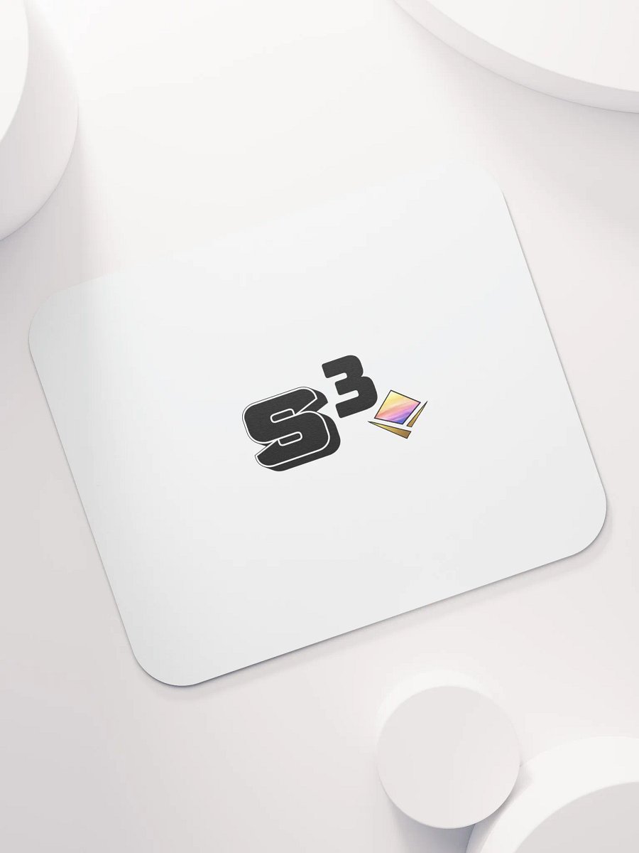 S³ Stripped // All White Mouse Pad product image (7)