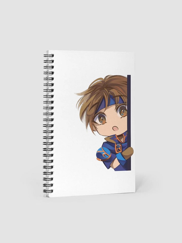 Pixel Knight Spiral Notebook product image (1)