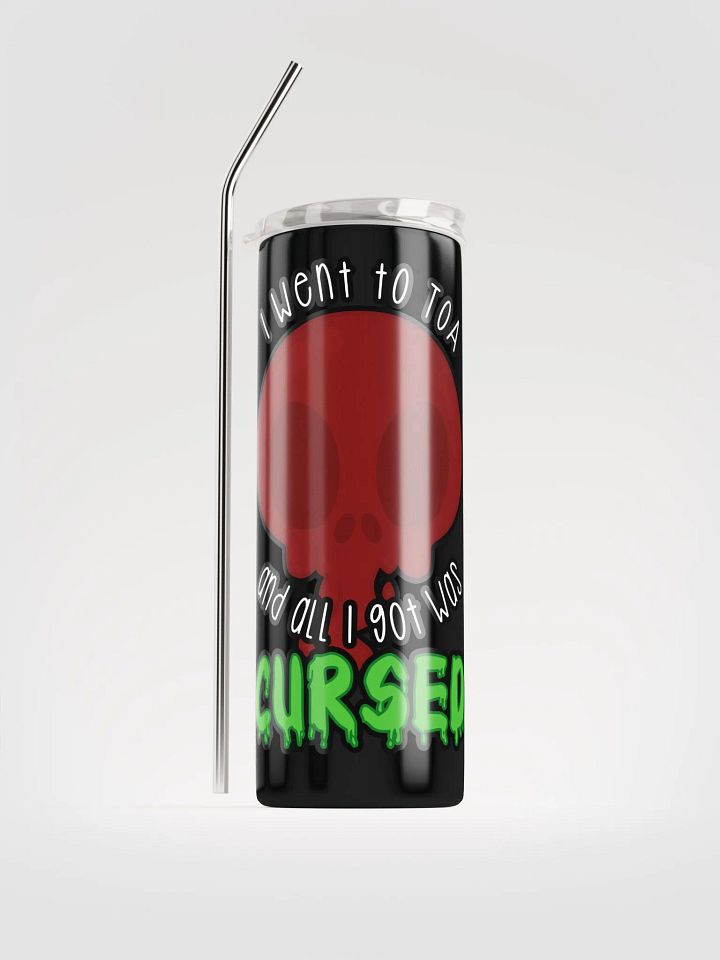 All I Got Was Cursed - Death Knight - Tumbler w/Straw product image (1)
