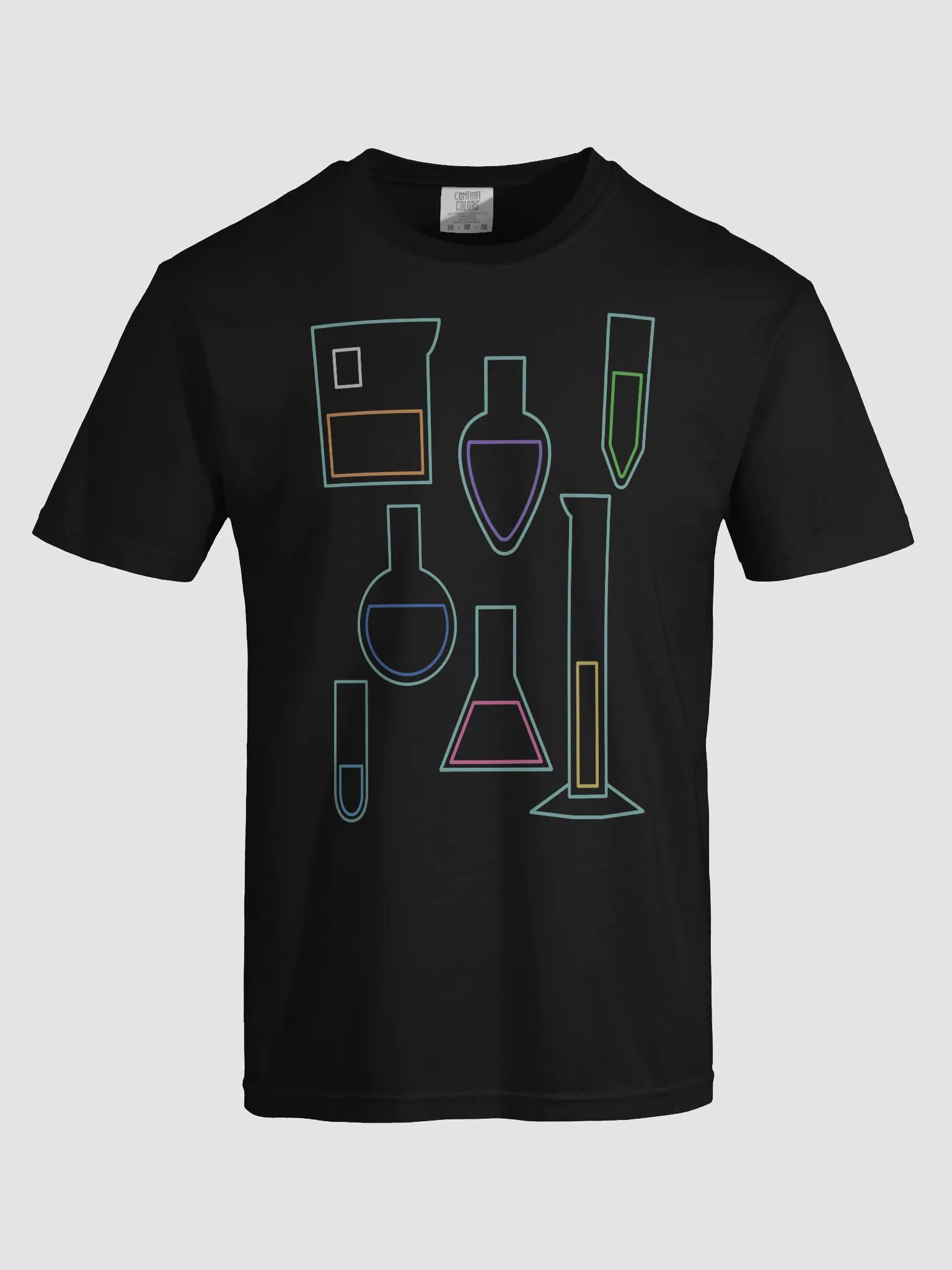 Chemistry Lab Lines T-Shirt - Comfort Colors product image (5)