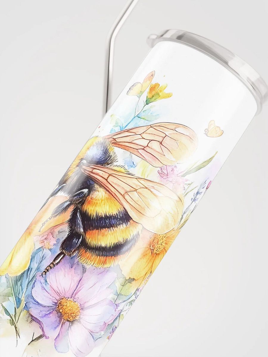Buzzing Blooms Stainless Steel Tumbler product image (7)