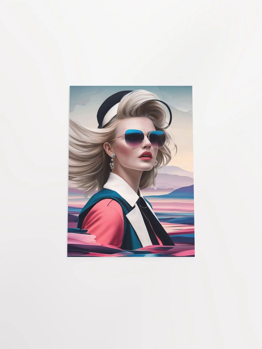 Abstract illustration of a Woman Poster - 32 product image (30)