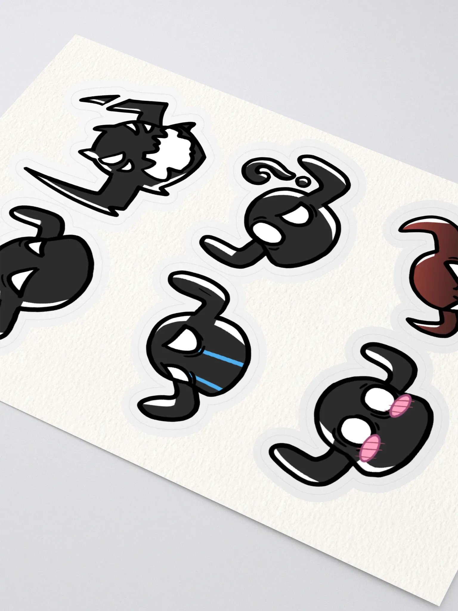 My Grandma's Expressive Demon - Sticker Pack! product image (2)