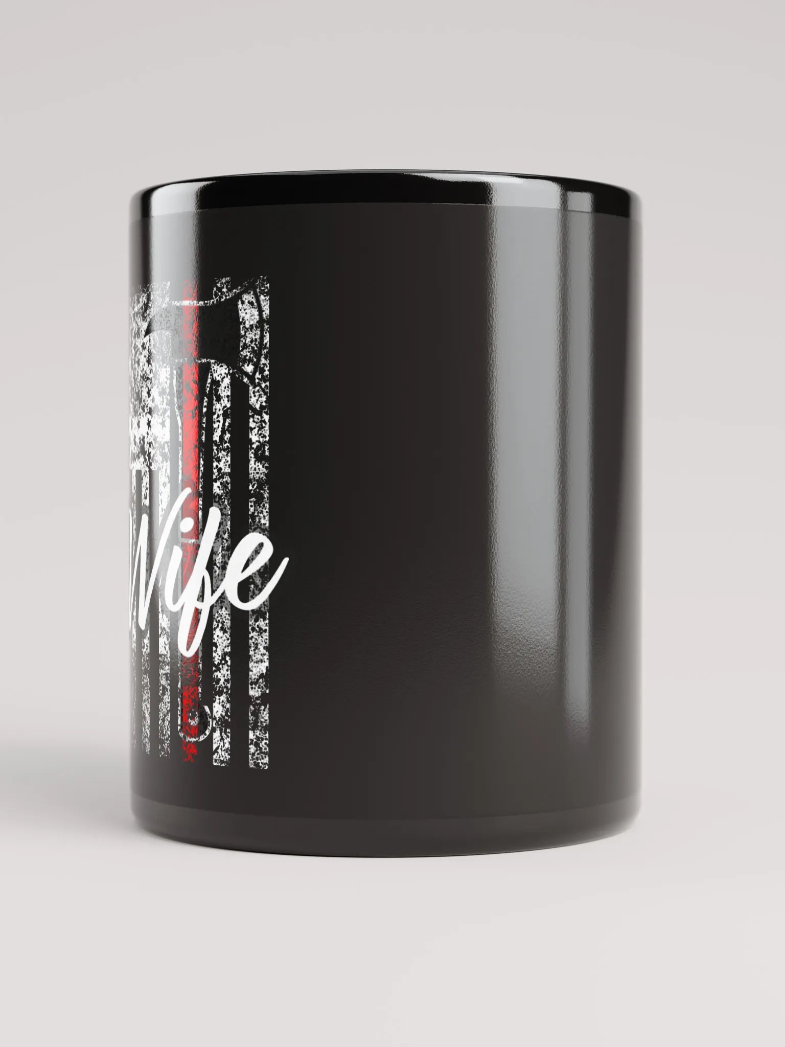 Firefighter Wife - Black Mug product image (3)