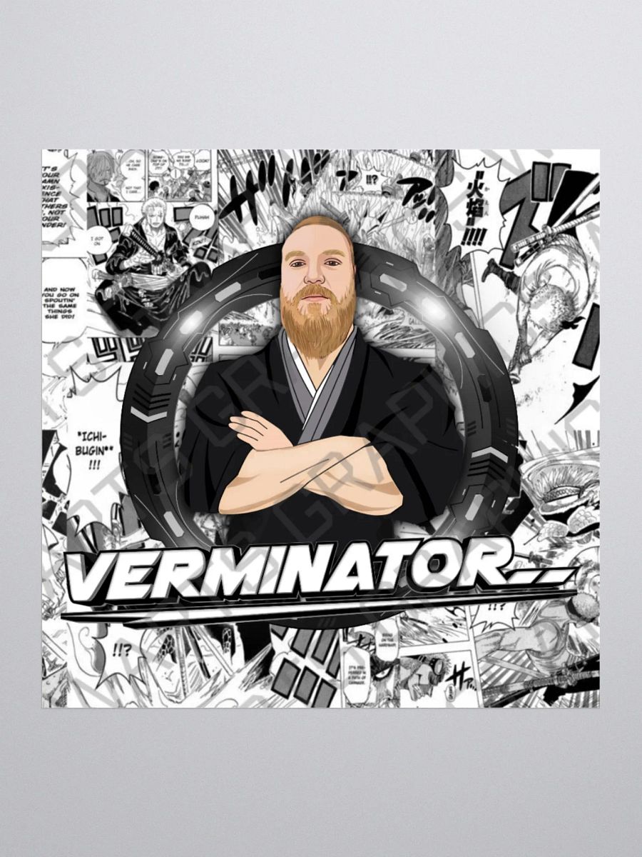 Futuristic Verminator Sticker product image (3)