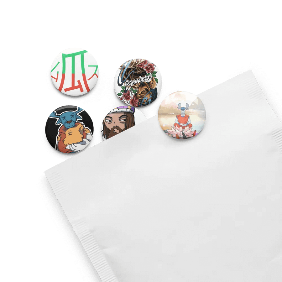Kaju's castle pin set product image (13)