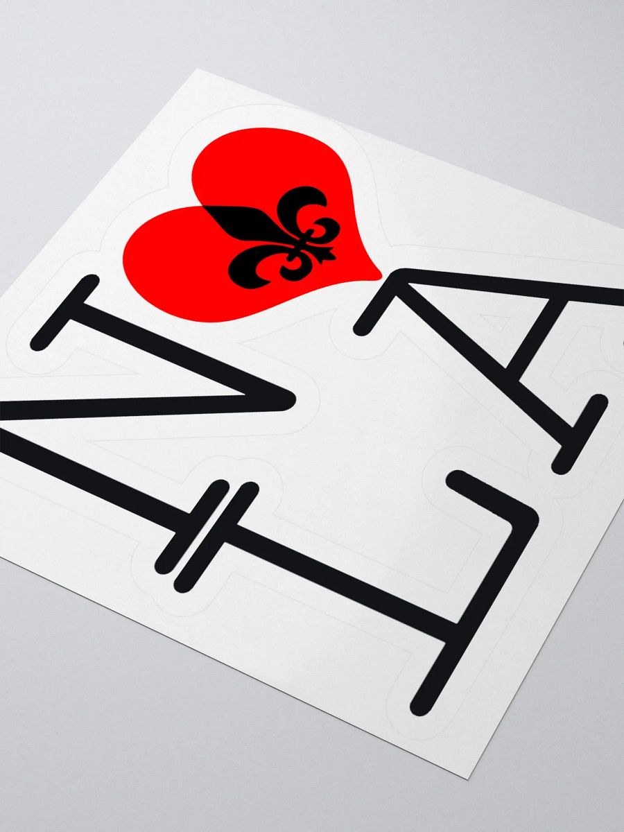 I LOVE NOLA **BIGSHOT STICKER** product image (3)