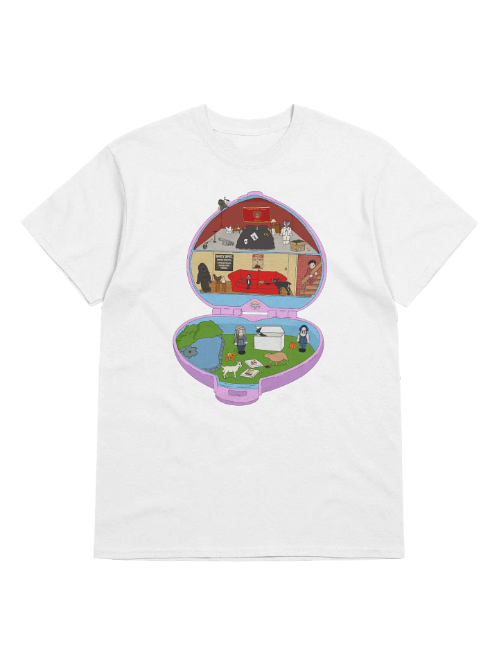 Kenny Pocket T-Shirt (Pink & Blue) product image (1)