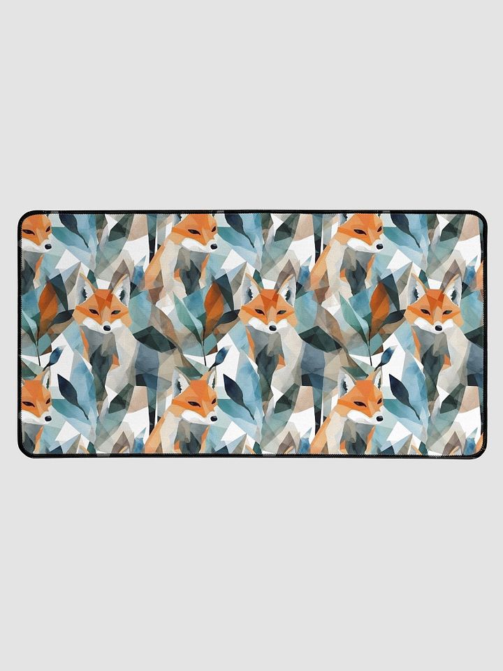 Fox pattern Desk Mat product image (1)