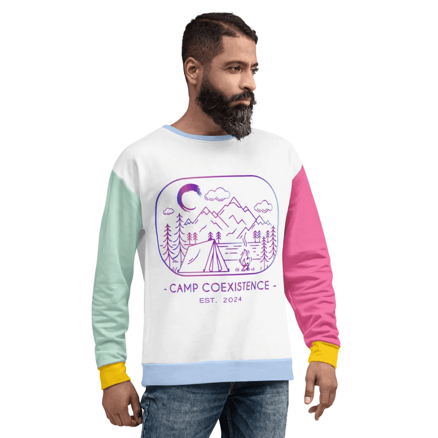 Camp CoExistence Colorblock Sweatshirt product image (5)
