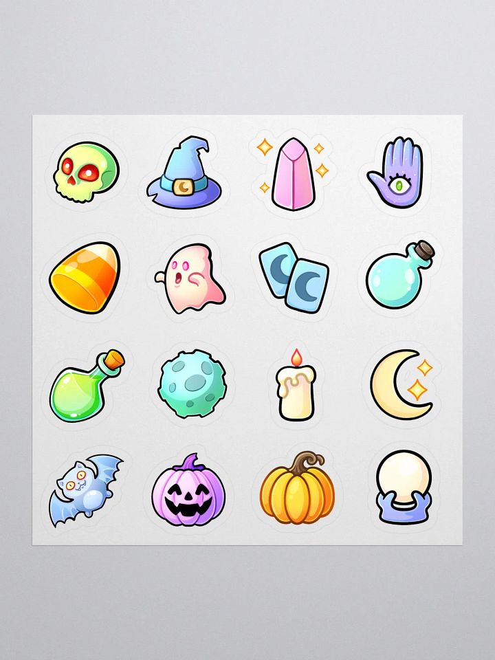 Page d'autocollants Halloween product image (1)