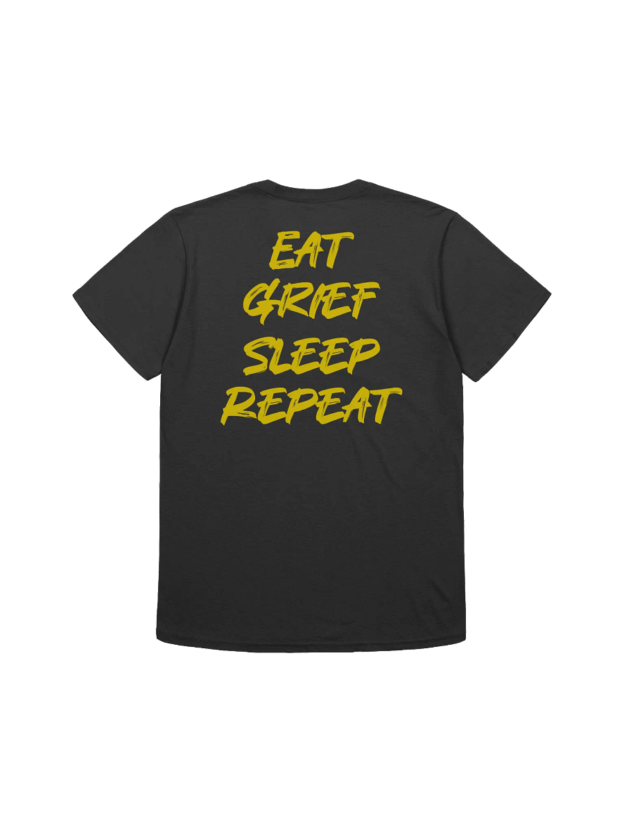 LordKamaq Signature Tee – Eat. Grief. Sleep. Repeat. product image (2)