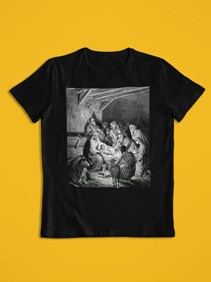 The Nativity Gustave Dore Bible Illustration Unisex T-Shirt product image (1)