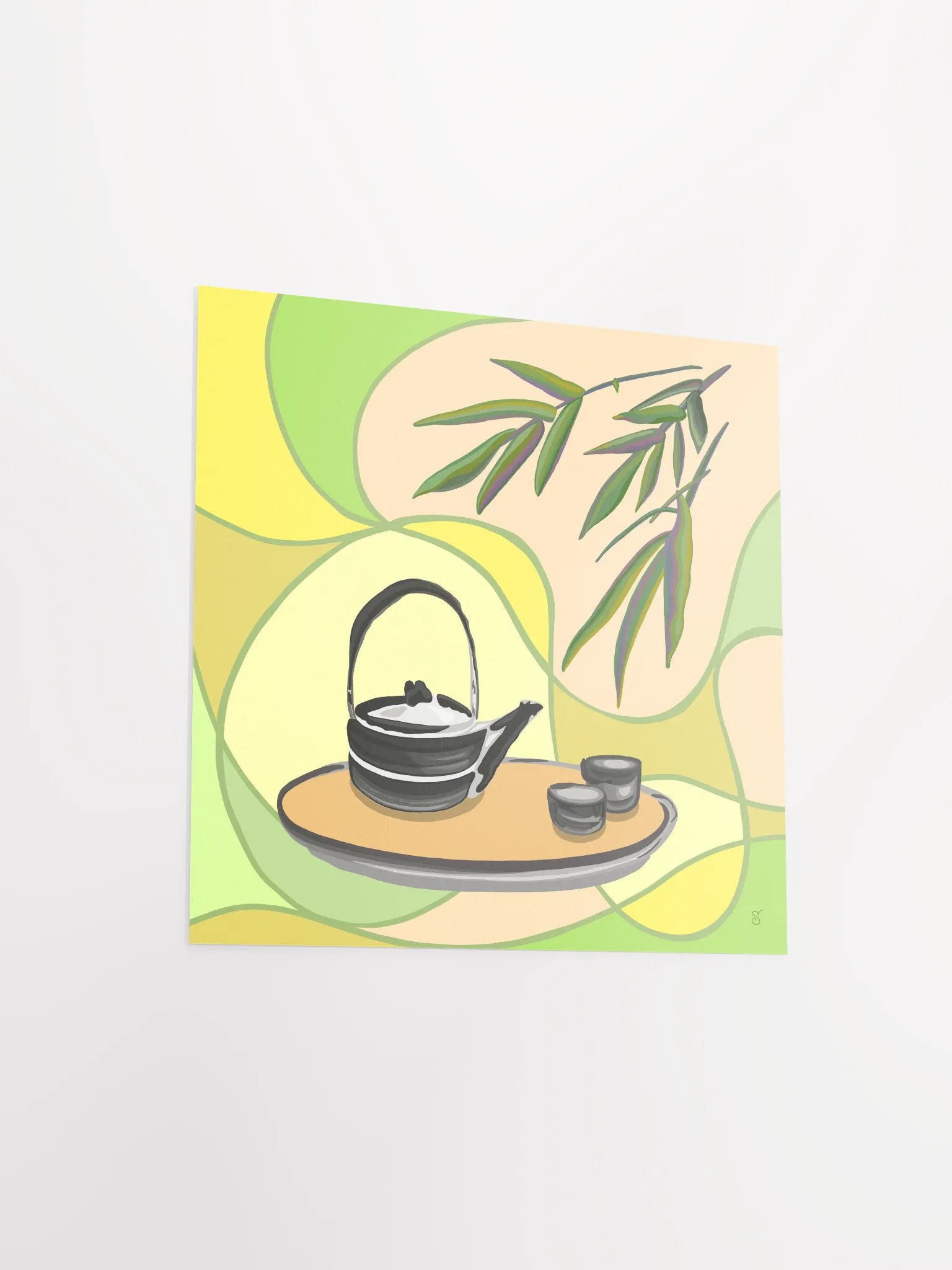 Tranquil Teatime Poster - Coffee Shop No. 6 product image (3)