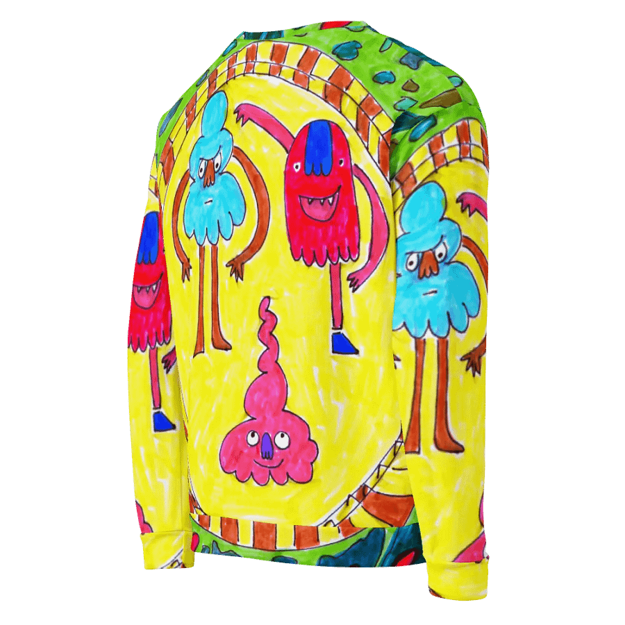 Abstract Doodle Folk Unisex Sweatshirt product image (9)