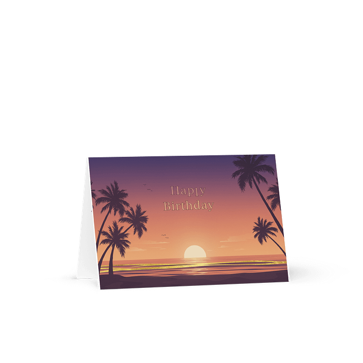 Birthday card - General tone product image (1)