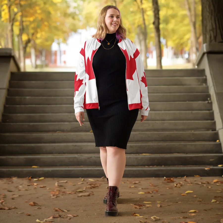 All-Over Print Bomber Jacket - Canada product image (10)