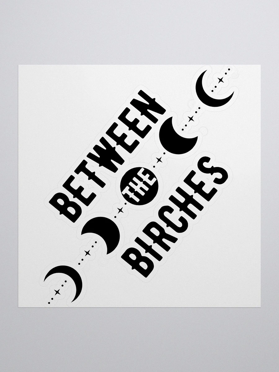 Between the Birches Indie Trilogy Book Title Sticker product image (1)