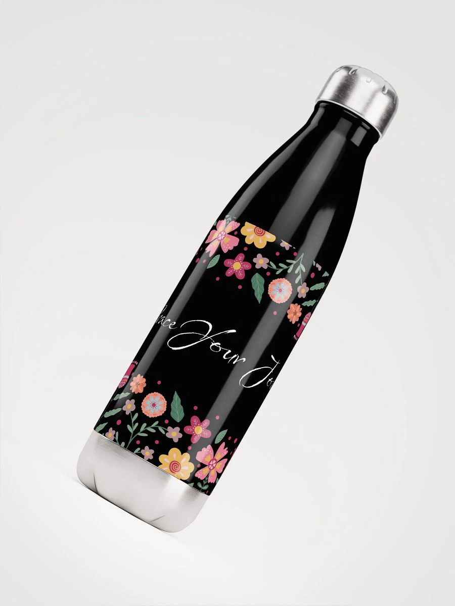 Embrace Your Journey Water Bottle - Black product image (4)