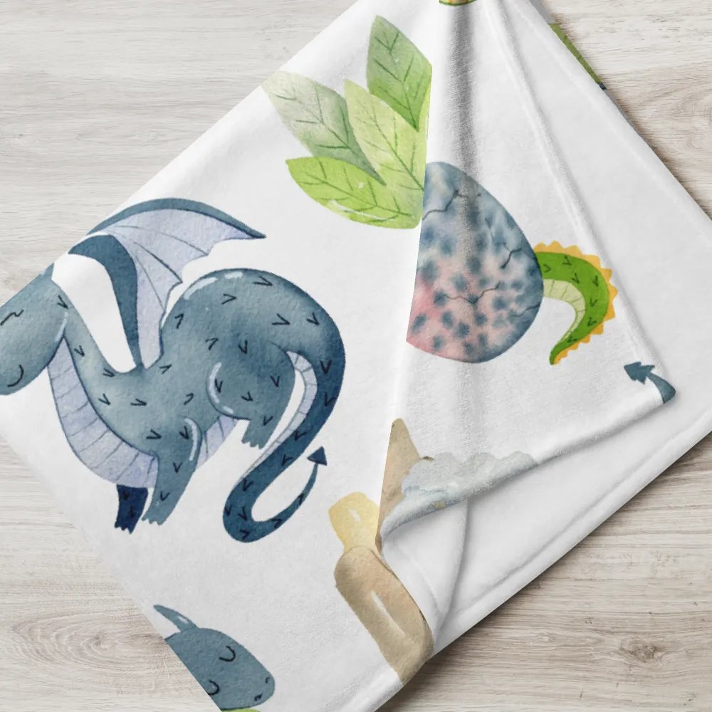 Mystical Dragon Throw Blanket product image (5)