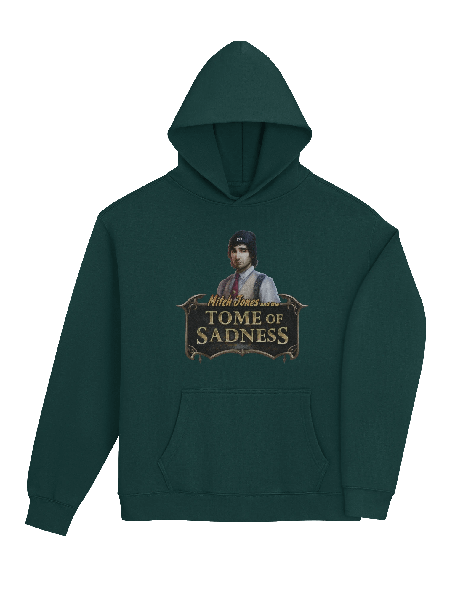 Tome of Sadness Hoodie (Green) product image (1)