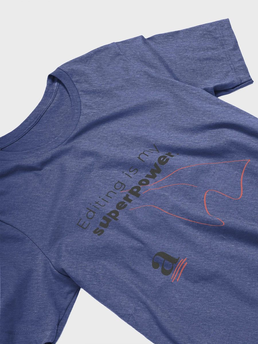 Editing is my superpower tee (with cape) product image (13)