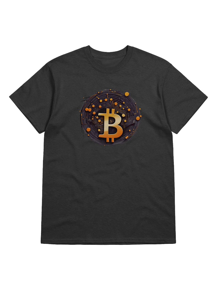 Bitcoin Tech Logo Tee, Trendy Graphic Shirt, Perfect Gift for Crypto Fans product image (1)