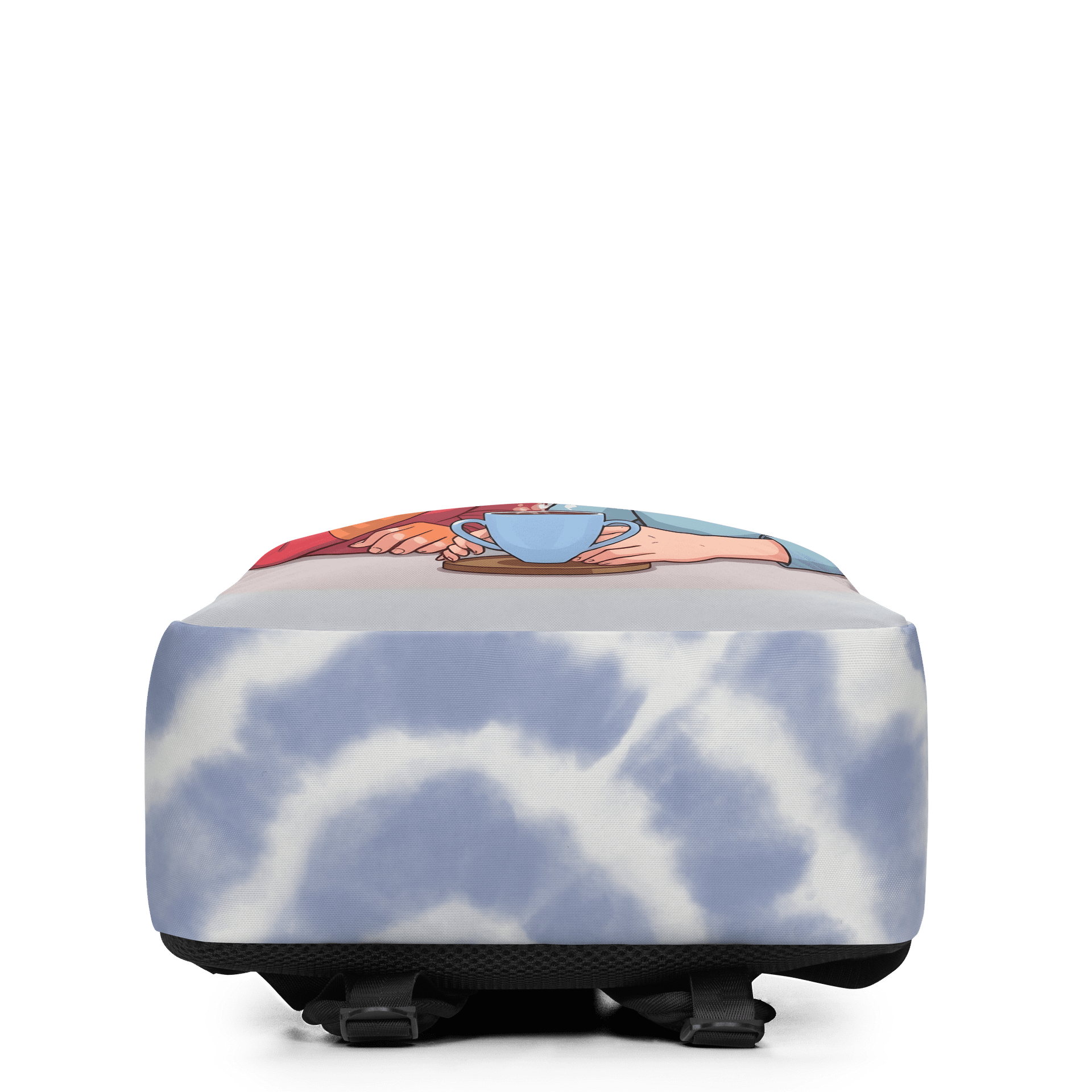 Minimalist Backpack-Purrfectly Brewed for Two product image (4)