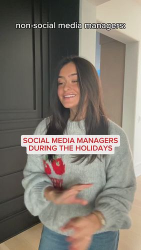 POV: Social media managers during the holidays 🎄😅

Things you never say to a social media manager: it’s just social media! 

...