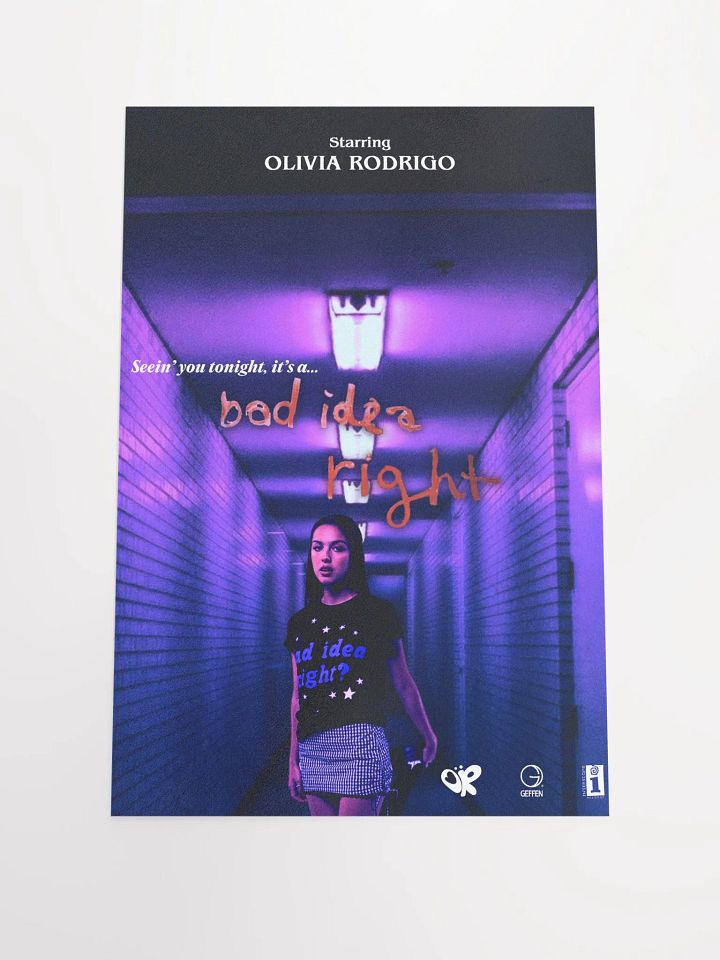 bad idea right Poster product image (1)