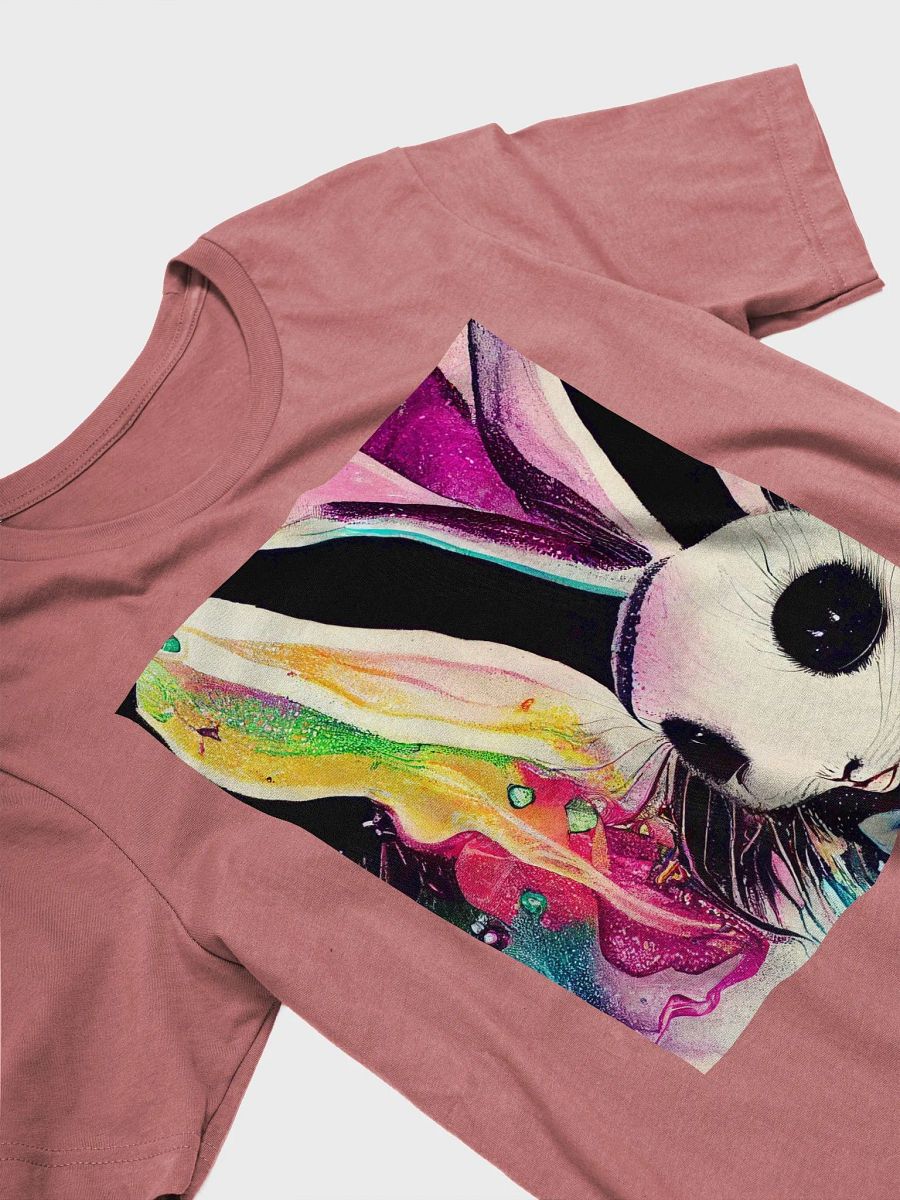 Psychedelic White Rabbit Tee product image (3)