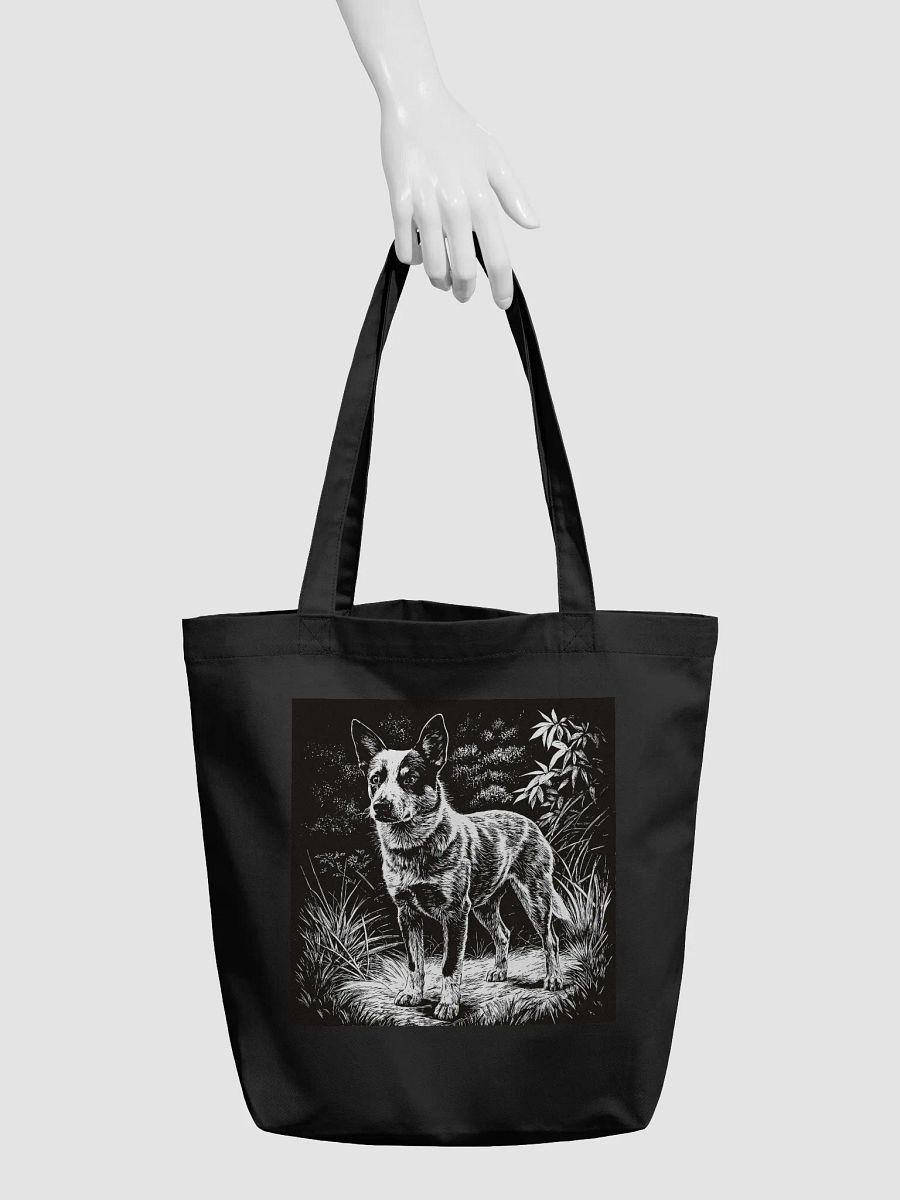Australian Cattle Dog Pencil Sketch Tote Bag product image (3)