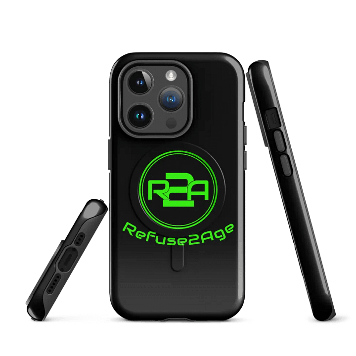 Refuse2Age Original Logo iPhone MagSafe Tough Case product image (2)