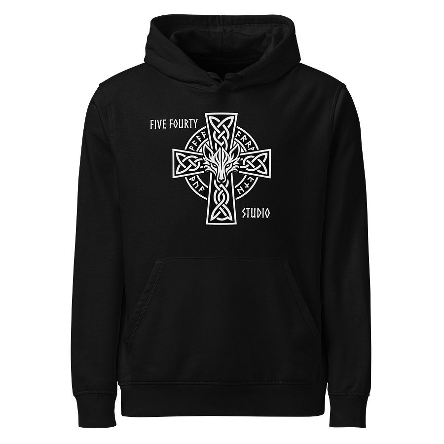 FiveFourty's Norse Cross (Stanley Organic Hoodie) product image (1)