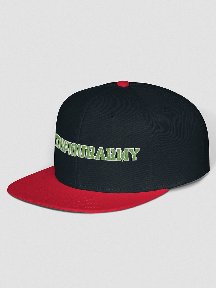 #TeNN4OURARMY Snapback Cap - Camo & White product image (7)