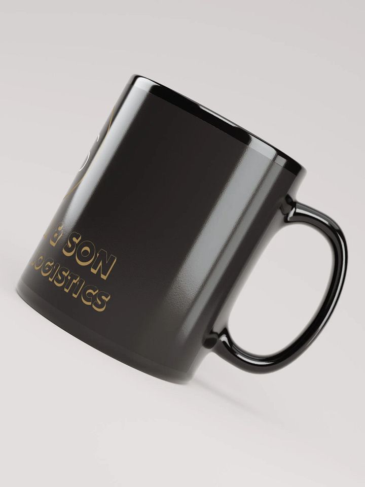 Sleek Logo Circle Black Mug product image (1)