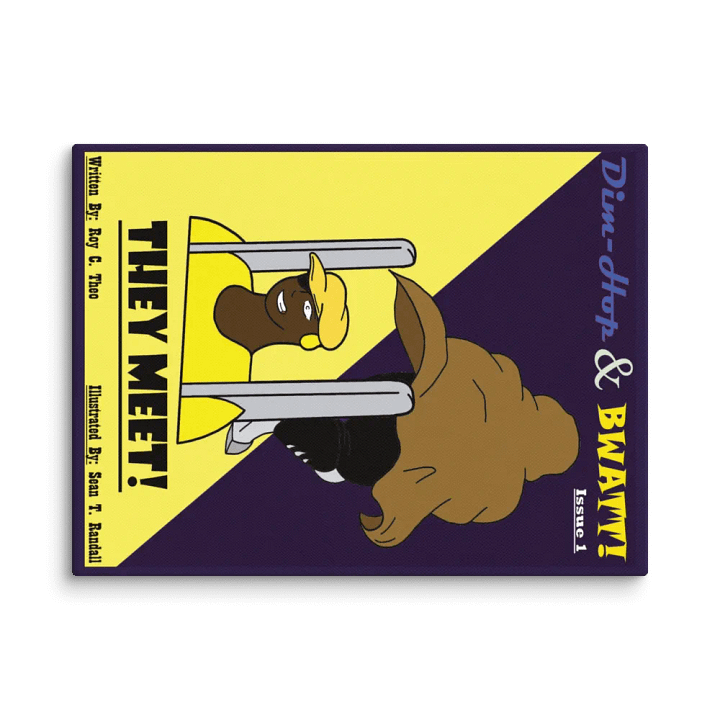 Dim-Hop & Bwatt! Issue #1 Canvas product image (1)
