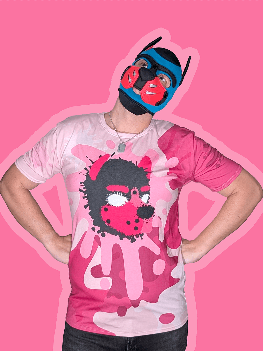 Chaos Splatter Shirt - Hot Pink product image (4)