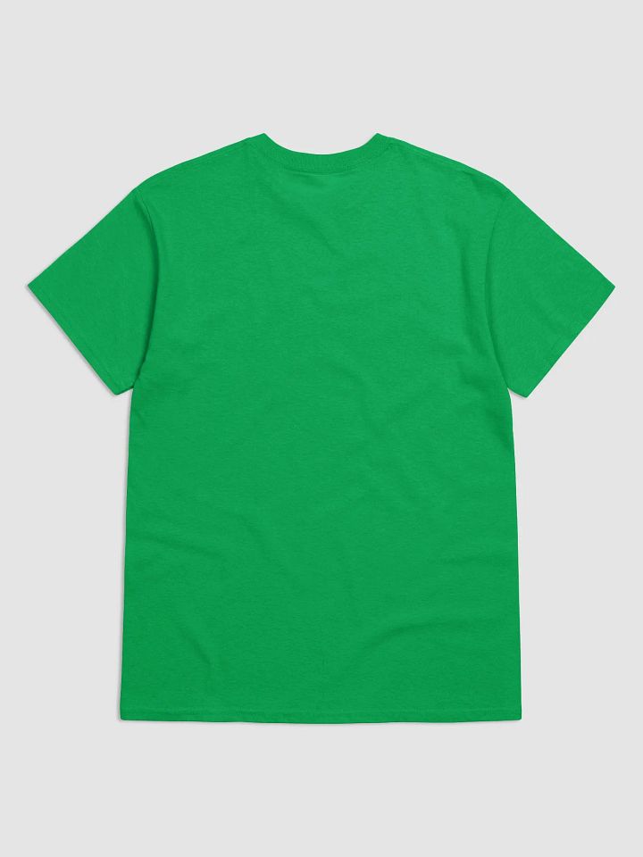 Fermanagh/Fear Manac Scholastic style Ogham, Green with white printed T-shirt product image (2)