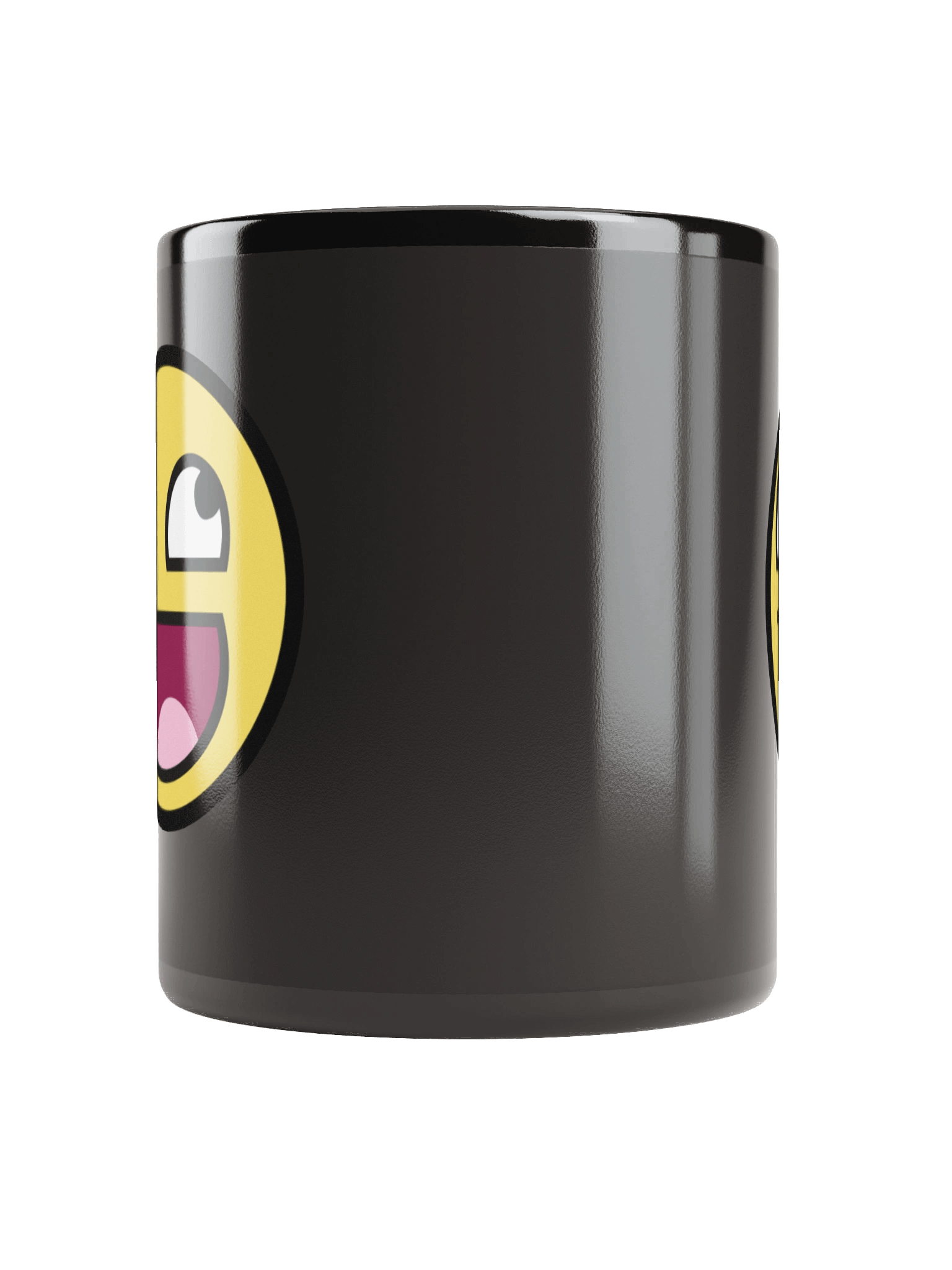 Excited Emoji Black Coffee Mug product image (6)