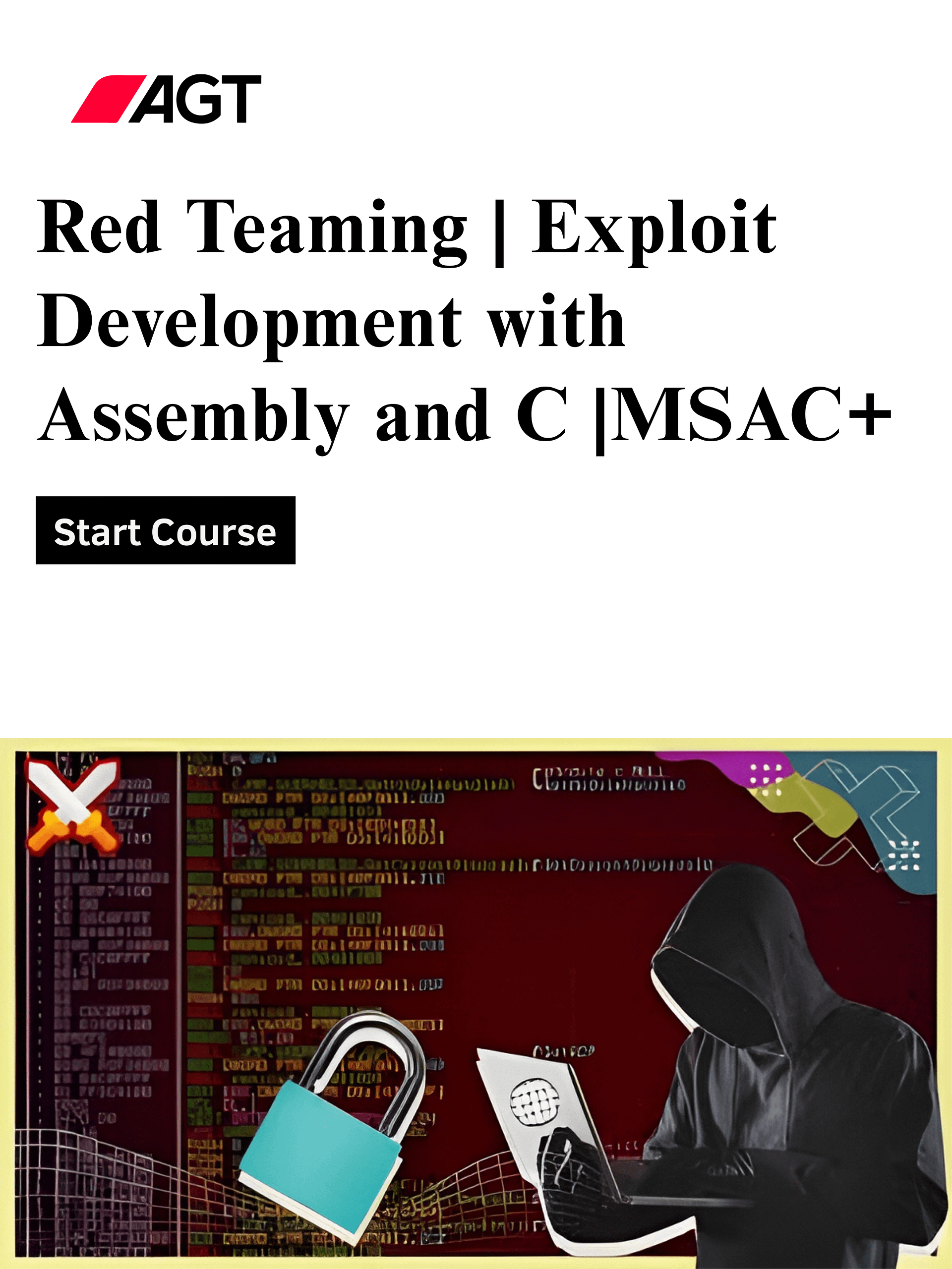Red Teaming | Exploit Development with Assembly and C |MSAC+ product image (1)