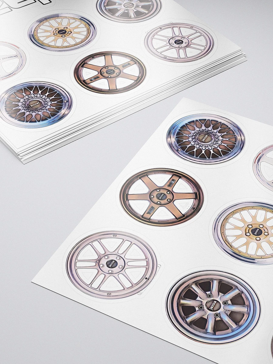 Aftermarket Wheels - Sticker Sheet product image (4)