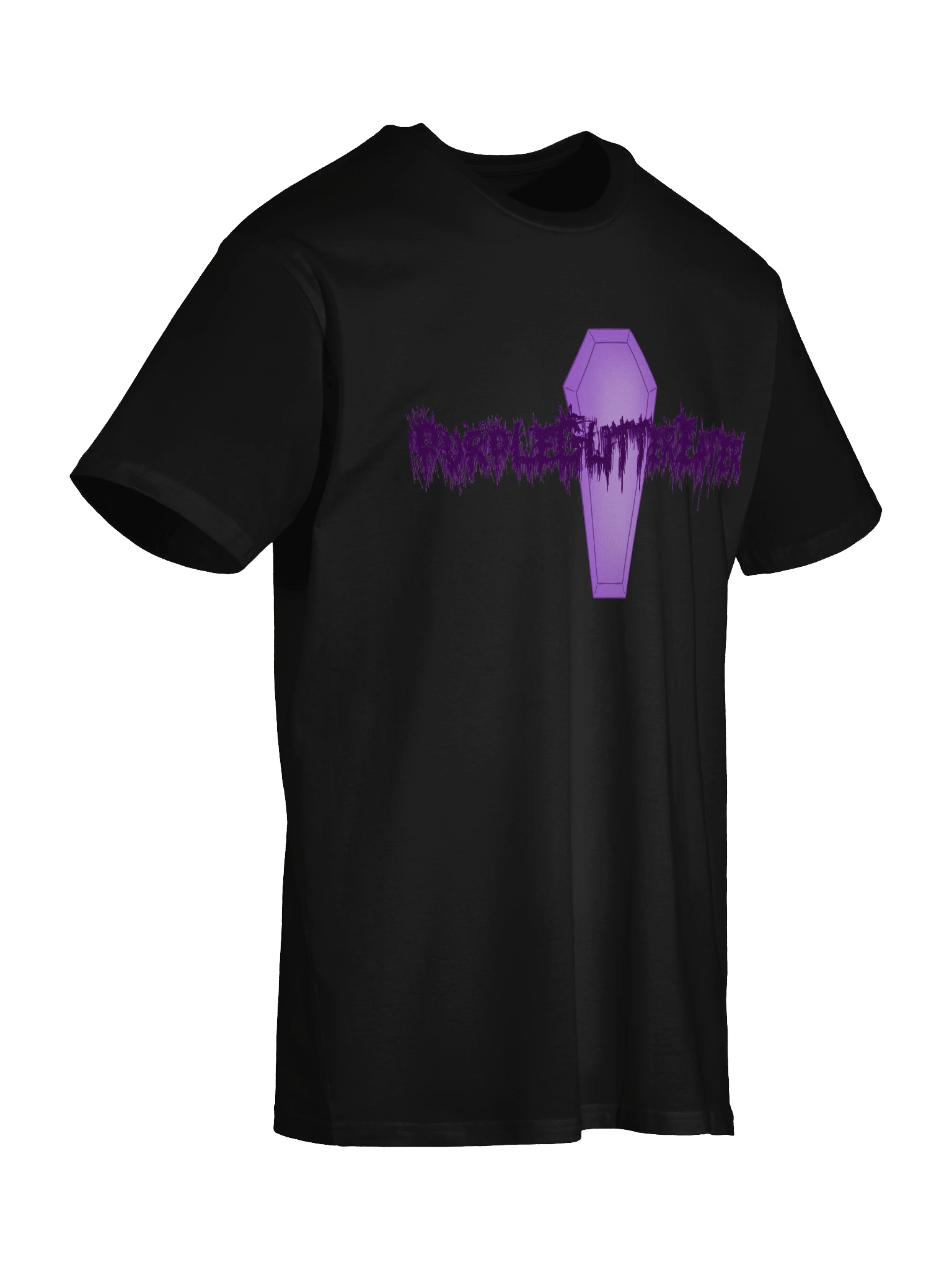 Purple's Black Metal Logo Shirt product image (4)