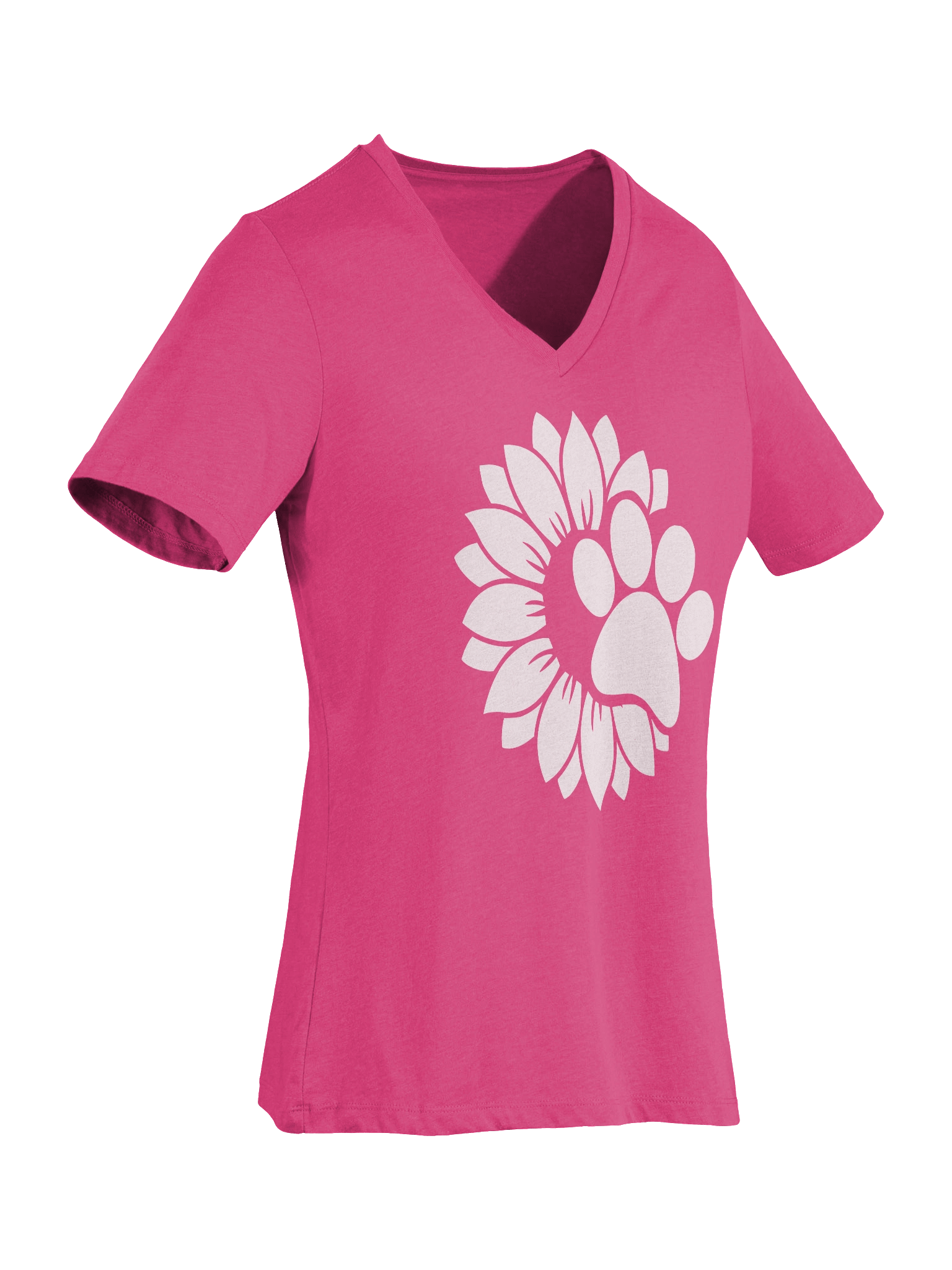 Sunflower Paw V-Neck Tee product image (62)