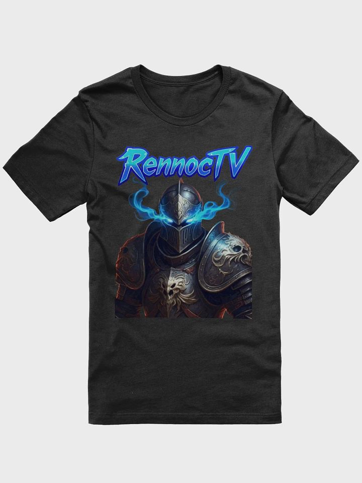 Blue Skull Knight Bella+Canvas Supersoft T-Shirt product image (4)