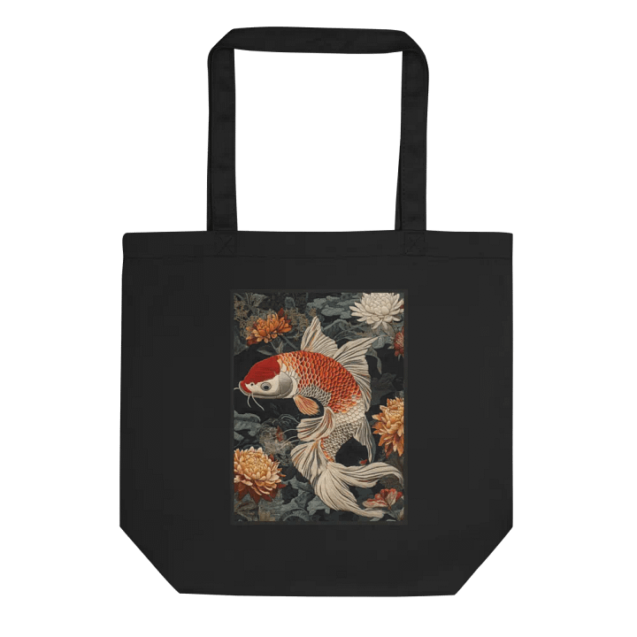 Eco-Friendly Koi Harmony Tote Bag product image (1)