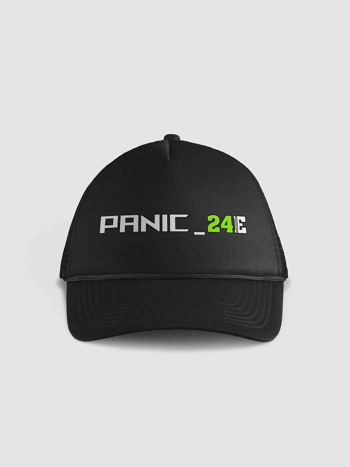 PANIC_24E Trucker Hat product image (1)