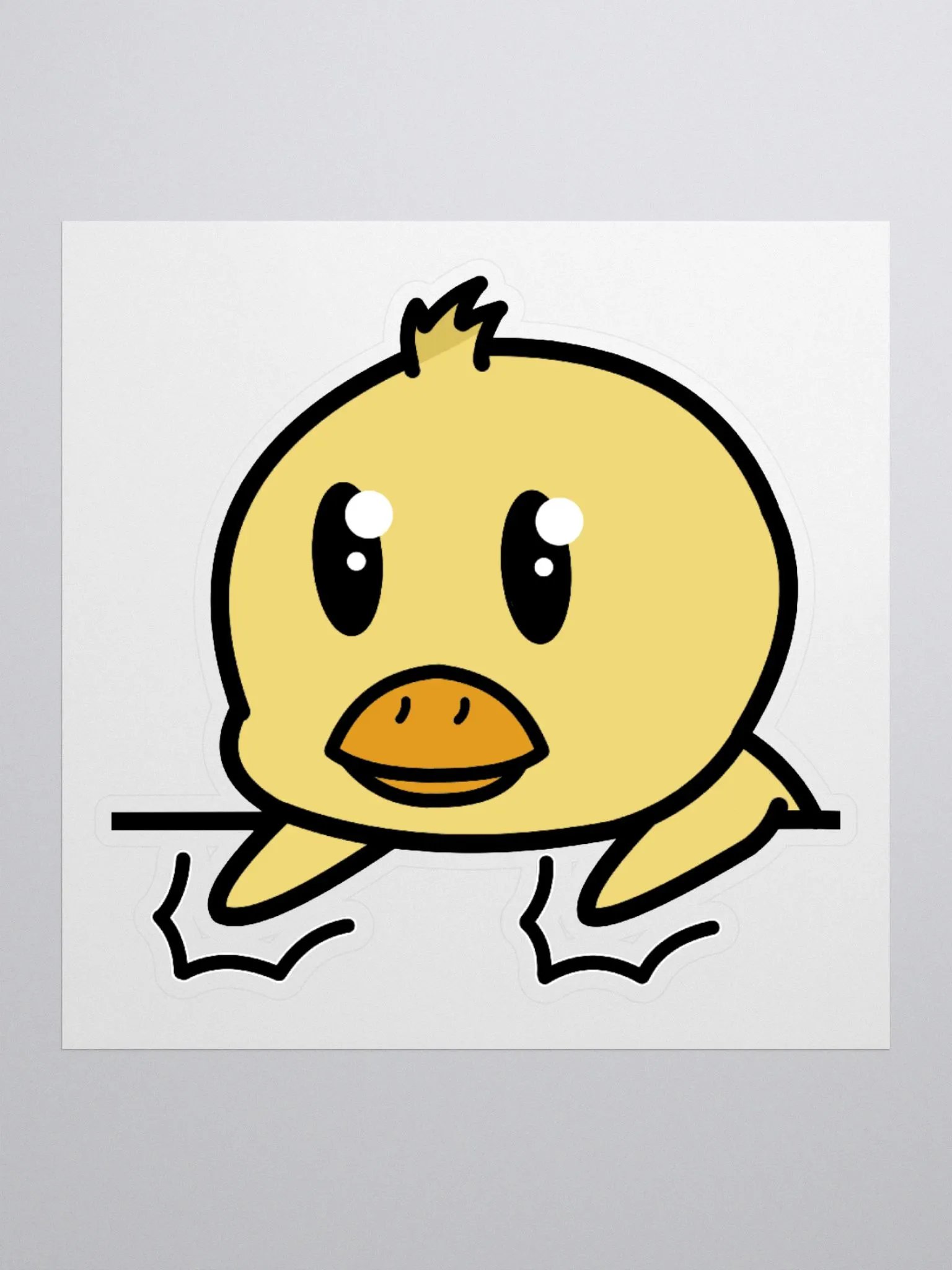 Table Tap Duck Sticker product image (1)