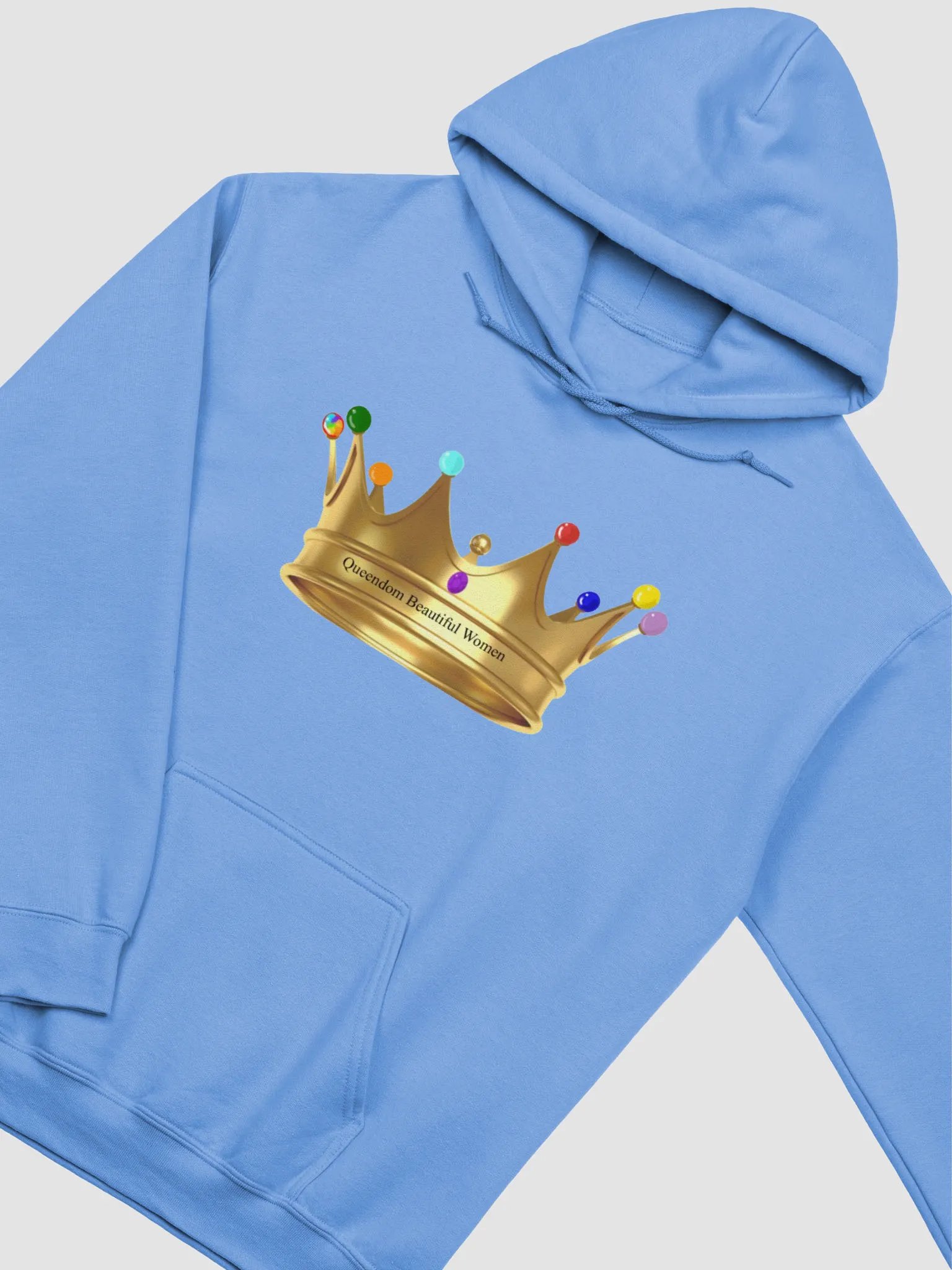 Queendom Beautiful Women Crown Hoodie (TM) product image (2)